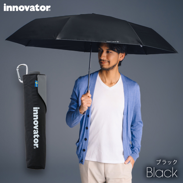 innovatorの晴雨兼用折りたたみ日傘【スリム/6カラー】｜折りたたみ傘