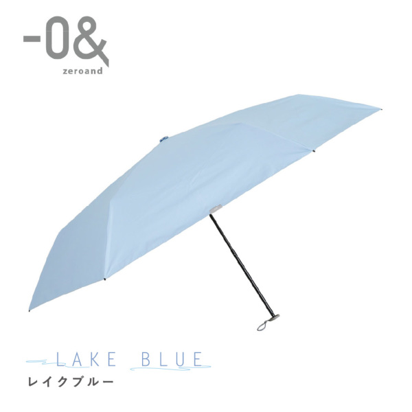 期間限定SALE]ゼロアンドの晴雨兼用折りたたみ日傘【軽量ワイド/6