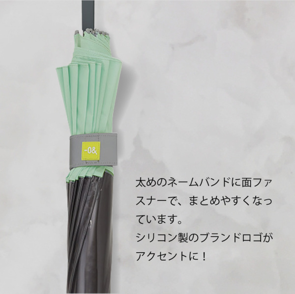 ゼロアンドの12本骨クリアアンブレラ【6カラー】｜ビニール傘