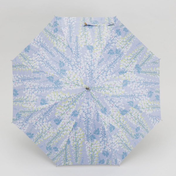 河馬印本舗の晴雨兼用日傘【藤（薄紅藤/うすべにふじ）】