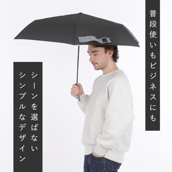 BHPC（ビバリーヒルズポロクラブ）の折りたたみ雨傘【無地/3カラー】