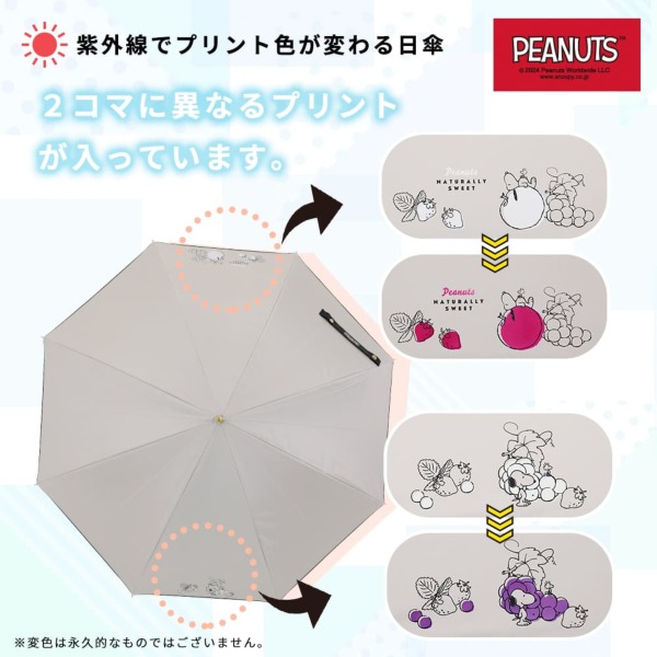 晴雨兼用日傘【雪の日】