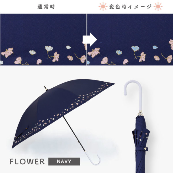 晴雨兼用日傘【彩傘（いろかさ）】｜長傘 ｜LINE DROPS