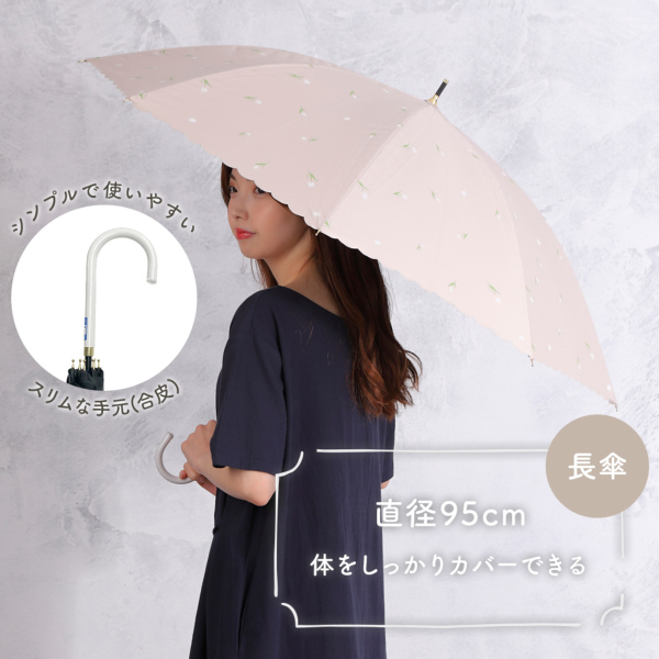 晴雨兼用日傘【彩傘（いろかさ）】｜長傘 ｜LINE DROPS