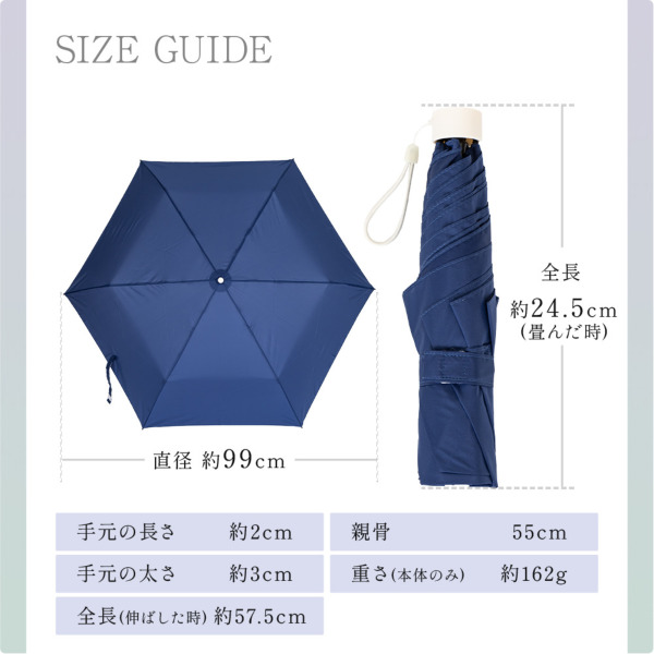 【希少】TOLLETAPAR✕SELETTI 口紅デザイン傘 ネイビー nifty colors 日傘 晴雨兼用「nifty 遮光セーラーボーダーミニ55