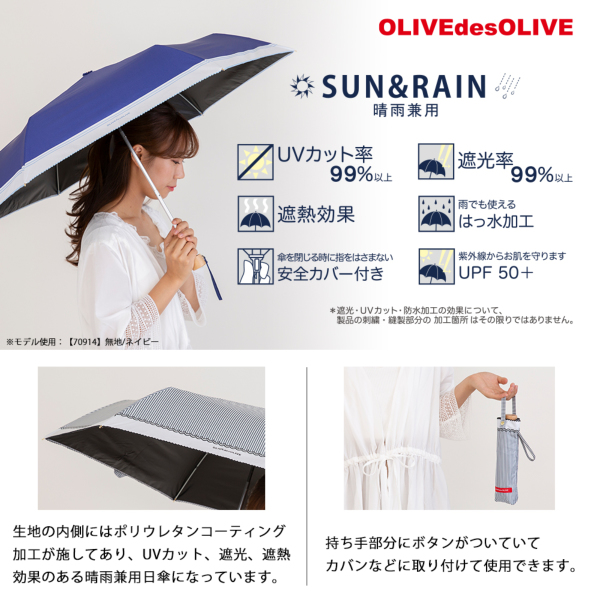 76%OFF!】 傘 日傘 持ち手カバー 紺無地