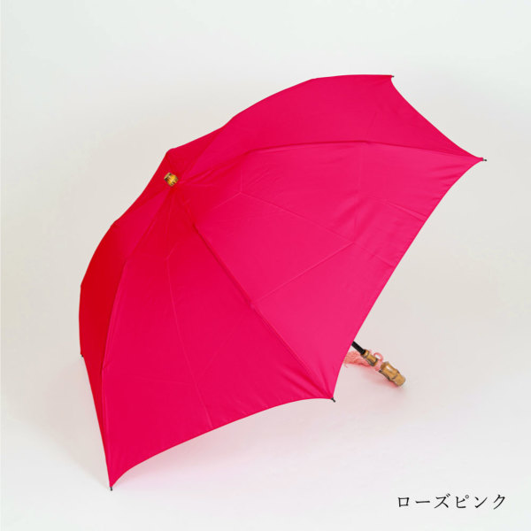 WAKAOの折りたたみ雨傘【タッセル付き寒竹手元】｜折りたたみ傘