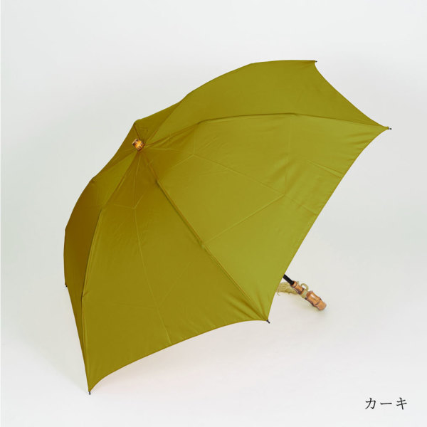 WAKAOの折りたたみ雨傘【タッセル付き寒竹手元】｜折りたたみ傘