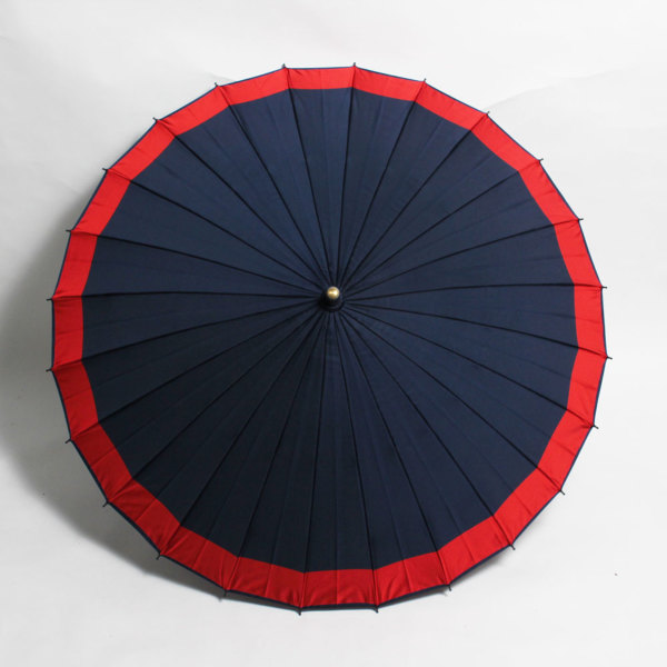 期間限定SALE]柴田の24本骨雨傘【甲州織/袋付き/2カラー】｜長傘