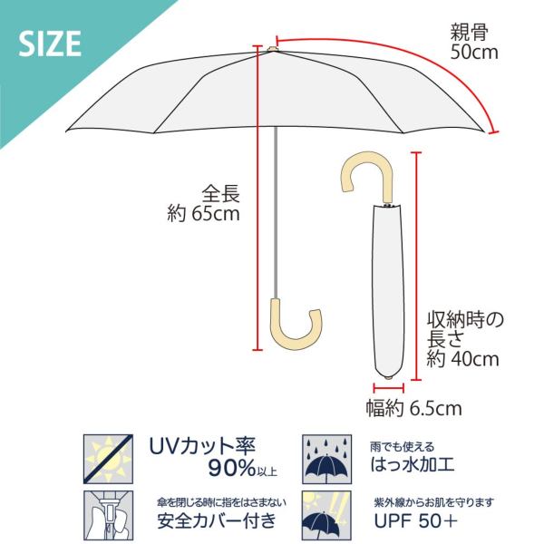 特価大得価新品タグ付き晴雨兼用短長傘 夏の菜の花刺繍 遮光率99%以上 傘