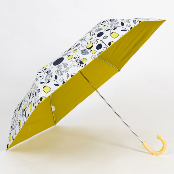 kakoとなります キッズ晴雨兼用折りたたみ日傘【子ども日傘/大好きなガーデン】