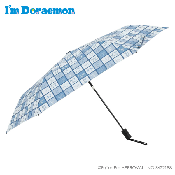 I'm Draemonの折りたたみ自動開閉雨傘【アイムドラえもん/なかま
