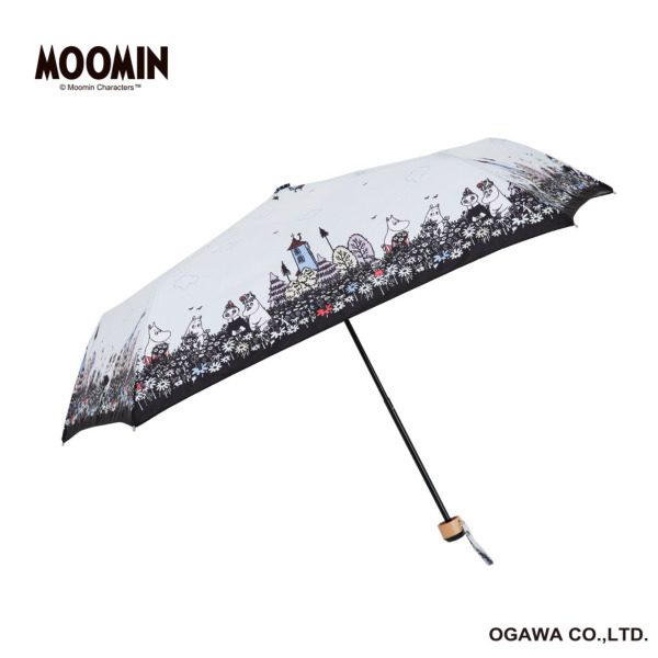 雨晴兼用折りたたみ雨傘【ムーミン/おひるやすみ】
