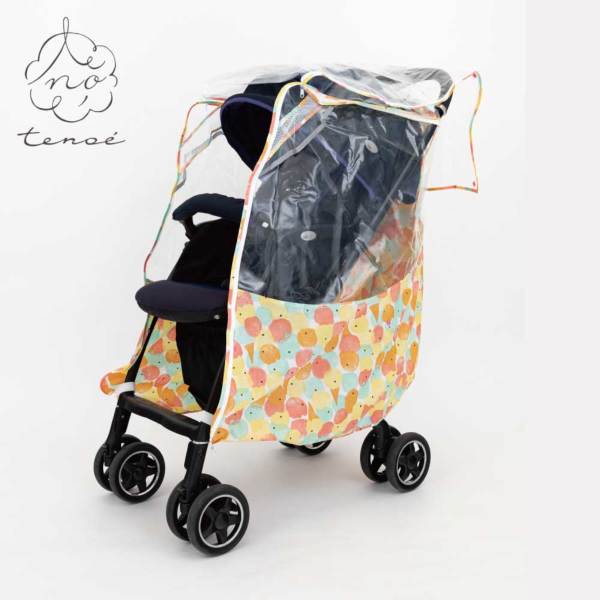order】ベビーカー カバー 感染対策 くまさん アイスブルー