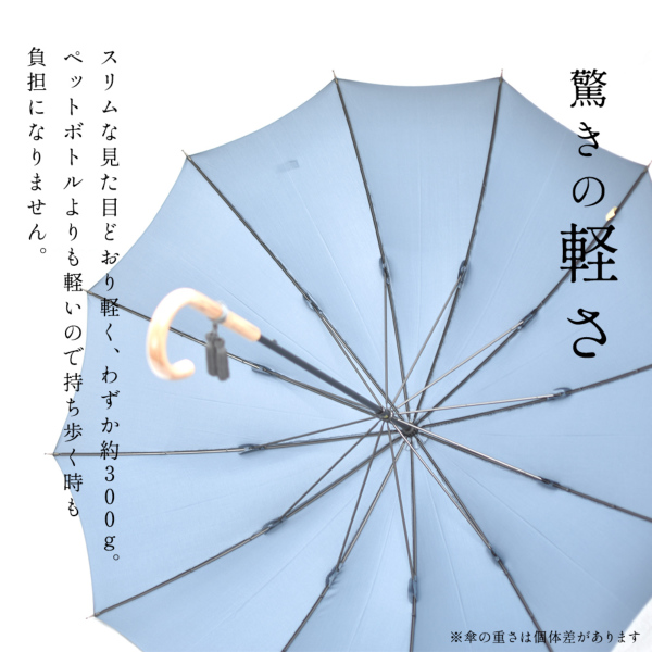 WAKAOの雨傘【籐手元】